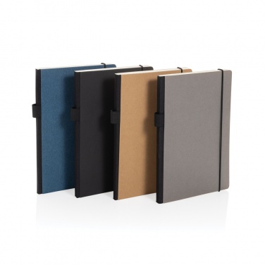 Logotrade promotional item picture of: A5 deluxe kraft hardcover notebook
