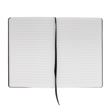 Logo trade corporate gifts picture of: A5 Impact stone paper hardcover notebook