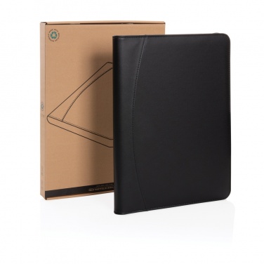 Logo trade promotional items image of: RCS rPU deluxe tech portfolio with zipper