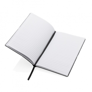 Logo trade corporate gift photo of: GRS certified recycled felt A5 softcover notebook