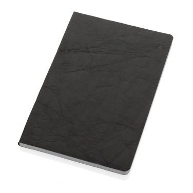 Logo trade corporate gift photo of: Salton A5 GRS certified recycled paper notebook