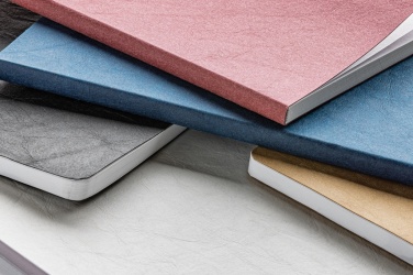 Logo trade corporate gift photo of: Salton A5 GRS certified recycled paper notebook