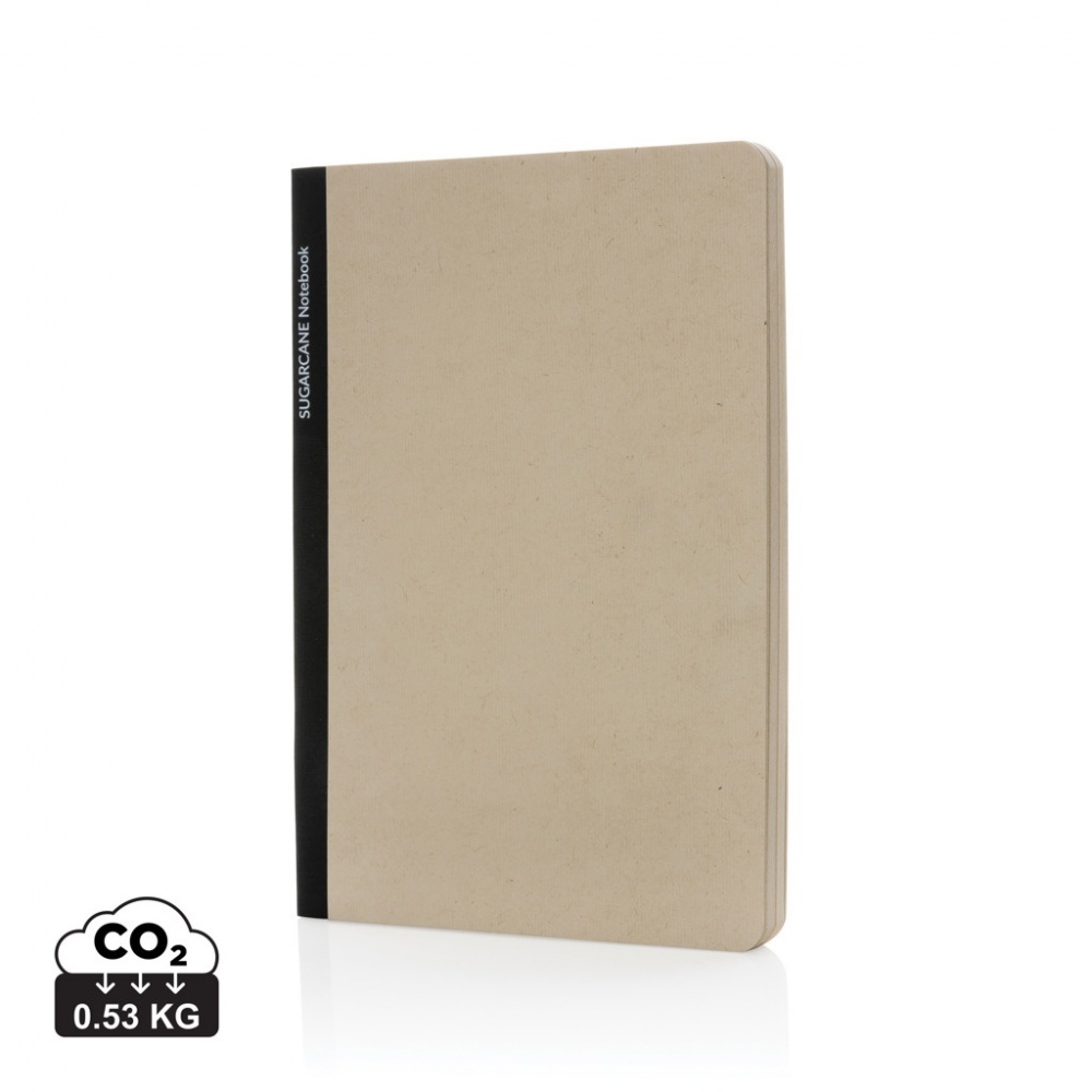 Logotrade promotional item image of: Stylo Sugarcane paper A5 Notebook