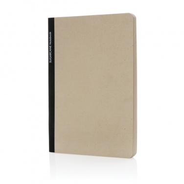 Logo trade business gift photo of: Stylo Sugarcane paper A5 Notebook