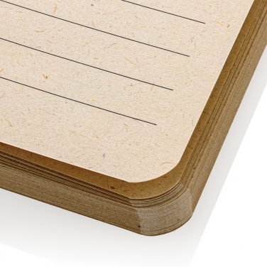 Logo trade promotional items image of: Stylo Sugarcane paper A5 Notebook