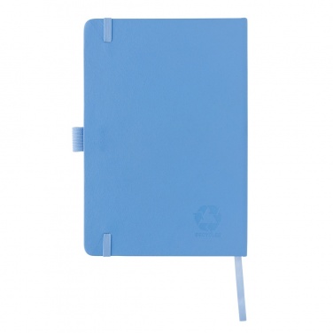 Logotrade advertising product image of: Sam A5 RCS certified bonded leather classic notebook