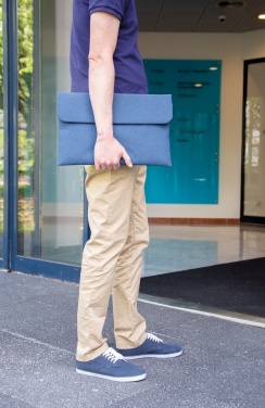 Logotrade promotional gift image of: Magnetic closing 15.6" Laptop sleeve PVC free