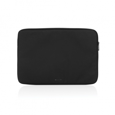 Logo trade promotional giveaways image of: Armond AWARE™ RPET 15.6 inch laptop sleeve