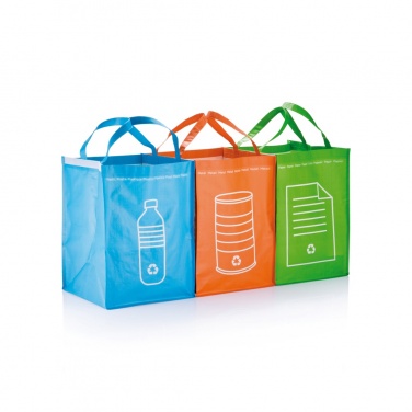 Logotrade promotional giveaway image of: 3pcs recycle waste bags
