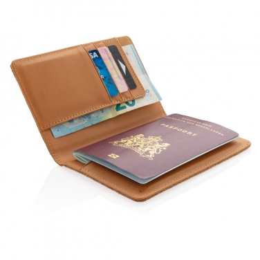 Logotrade promotional merchandise image of: Cork secure RFID passport cover