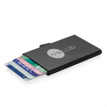 Logo trade corporate gift photo of: C-Secure aluminium RFID card holder