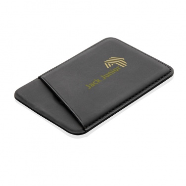 Logo trade promotional gifts image of: Magnetic phone card holder