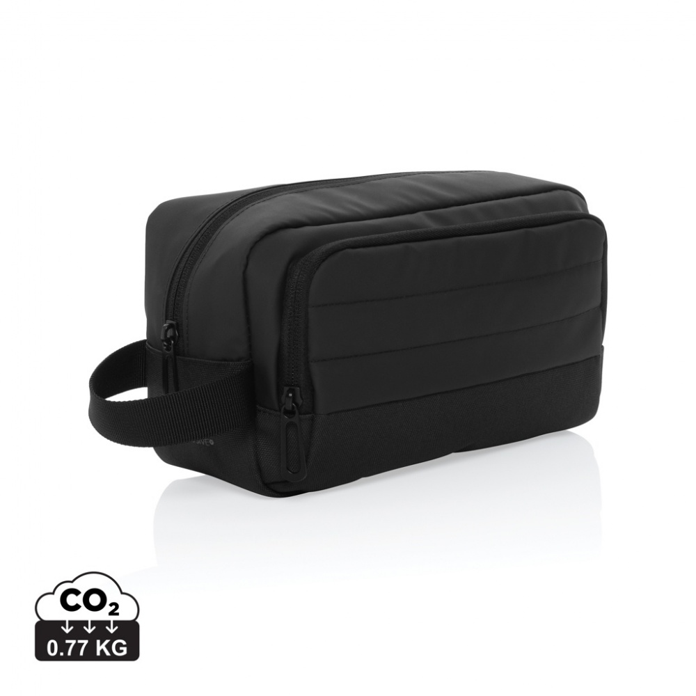 Logo trade business gifts image of: Armond AWARE™ RPET toiletry bag