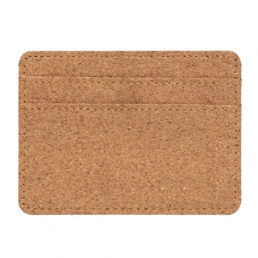 Logotrade promotional gift picture of: Cork secure RFID slim wallet