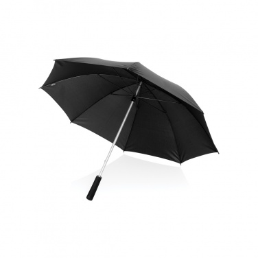 Logo trade promotional merchandise picture of: Swiss Peak Aware™ Ultra-light manual 25” Alu umbrella