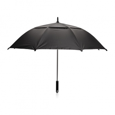 Logo trade promotional merchandise image of: AWARE™ 27' Hurricane storm umbrella