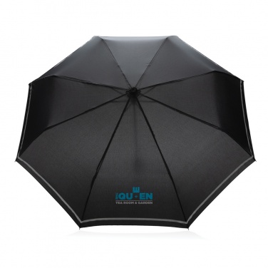 Logotrade advertising product picture of: 20.5"Impact AWARE™ RPET 190T pongee mini reflective umbrella