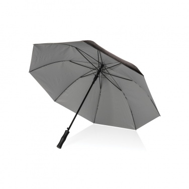 Logotrade corporate gift picture of: 27" Impact AWARE™ RPET 190T dual colour auto open umbrella