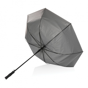 Logo trade promotional gifts picture of: 27" Impact AWARE™ RPET 190T dual colour auto open umbrella