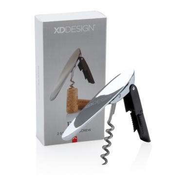 Logo trade promotional gifts picture of: Eon 2 step corkscrew