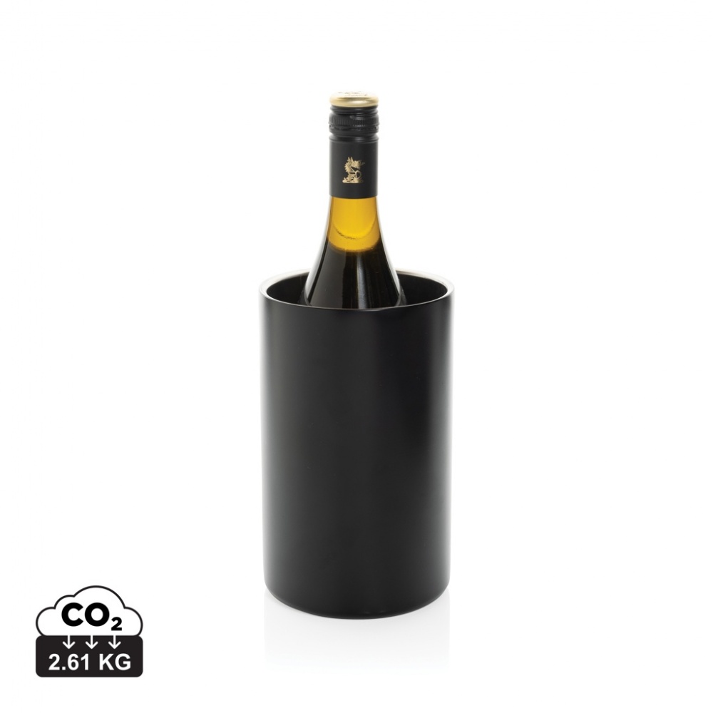 Logo trade promotional gifts image of: Vino RCS certified recycled stainless steel wine bucket