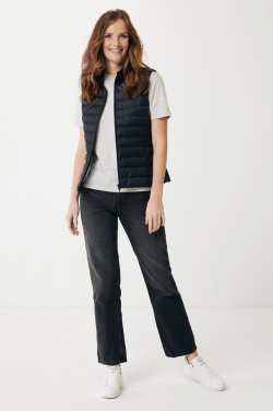 Logo trade promotional product photo of: Iqoniq Meru women recycled polyester bodywarmer