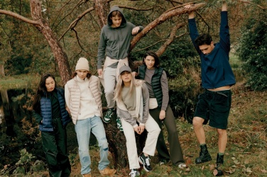 Logo trade promotional merchandise picture of: Iqoniq Meru women recycled polyester bodywarmer