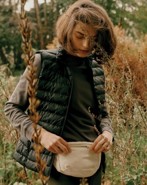 Logo trade promotional items image of: Iqoniq Meru women recycled polyester bodywarmer