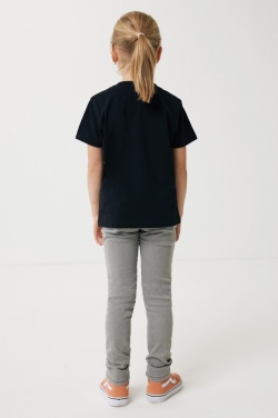 Logo trade promotional giveaways image of: Iqoniq Koli kids lightweight recycled cotton t-shirt