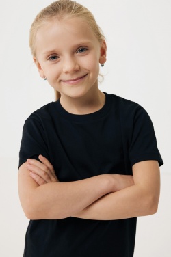 Logo trade promotional merchandise photo of: Iqoniq Koli kids lightweight recycled cotton t-shirt