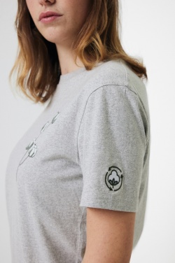 Logo trade advertising product photo of: Iqoniq Manuel recycled cotton t-shirt undyed