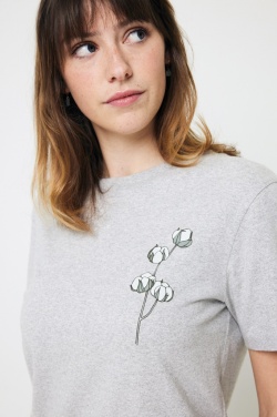 Logo trade promotional gifts picture of: Iqoniq Manuel recycled cotton t-shirt undyed