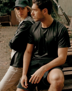 Logo trade advertising product photo of: Iqoniq Tikal recycled polyester quick dry sport t-shirt