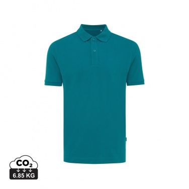 Logo trade promotional giveaways picture of: Iqoniq Yosemite recycled cotton pique polo