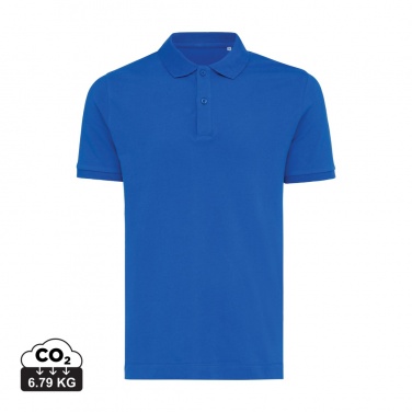 Logo trade promotional gift photo of: Iqoniq Yosemite recycled cotton pique polo