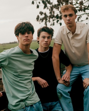 Logo trade promotional gifts picture of: Iqoniq Zion recycled cotton crew neck