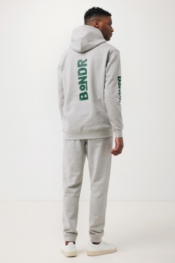 Logo trade promotional merchandise image of: Iqoniq Torres recycled cotton hoodie undyed