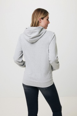 Logo trade promotional items image of: Iqoniq Torres recycled cotton hoodie undyed