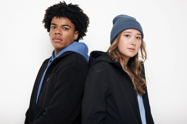 Logo trade promotional giveaways image of: Iqoniq Diran recycled polyester pile fleece jacket