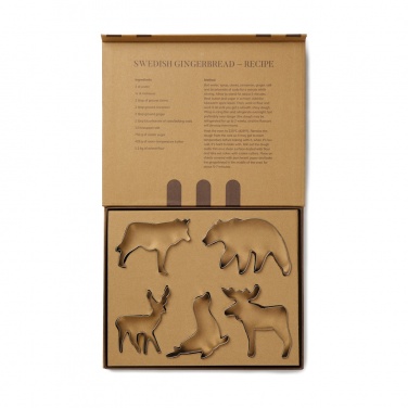 Logotrade promotional product picture of: VINGA Nordic big 5 cookie cutter 5-piece set
