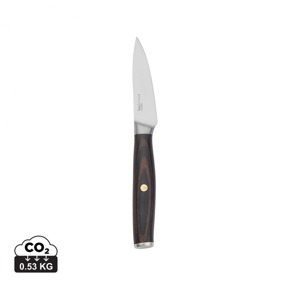 Logotrade advertising product image of: VINGA Tara RCS recycled steel paring knife
