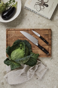 Logo trade promotional merchandise picture of: VINGA Tara RCS recycled steel chef's set