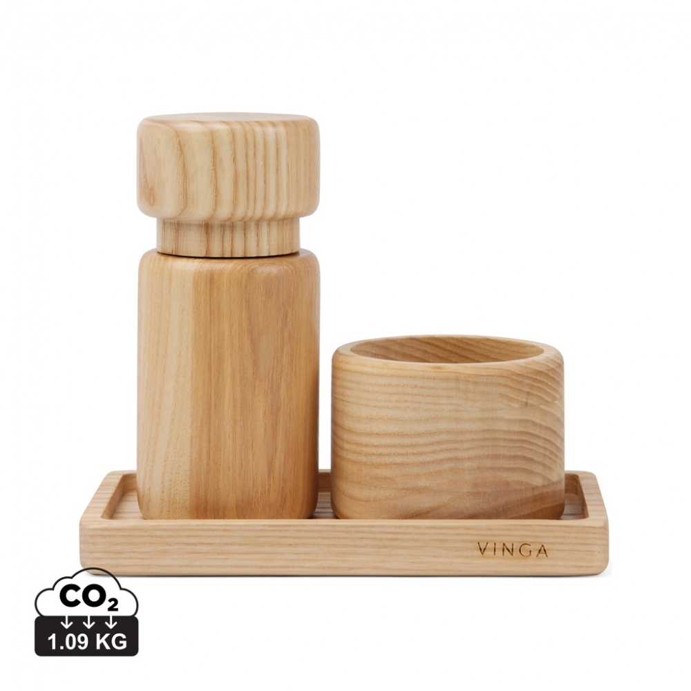 Logotrade business gifts photo of: VINGA Retro salt & pepper set