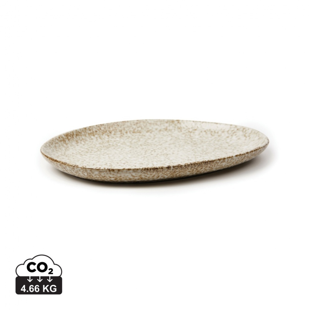 Logotrade advertising products photo of: VINGA Nuvem stoneware serving plate