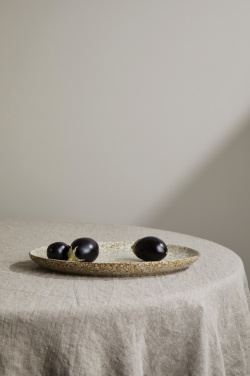 Logo trade corporate gift photo of: VINGA Nuvem stoneware serving plate