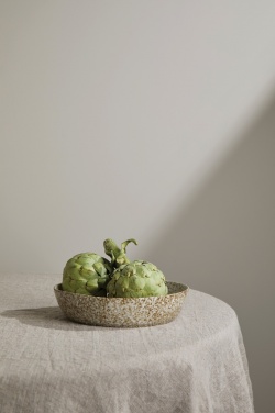 Logo trade advertising product photo of: VINGA Nuvem stoneware serving bowl