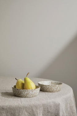 Logotrade promotional gifts photo of: VINGA Nuvem stoneware mini bowl, 2 pcs set