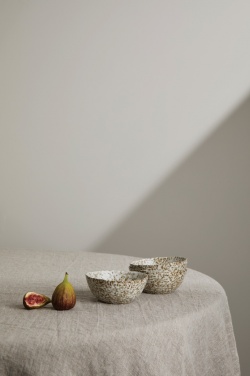 Logotrade advertising products photo of: VINGA Nuvem stoneware mini bowl, 3 pcs set