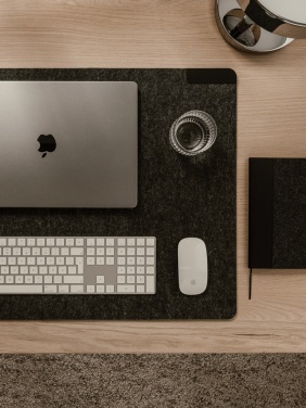 Logotrade promotional merchandise picture of: VINGA Albon GRS recycled felt desk pad