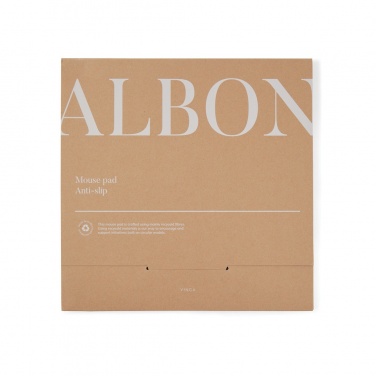 Logotrade promotional gift picture of: VINGA Albon GRS recycled felt mouse pad